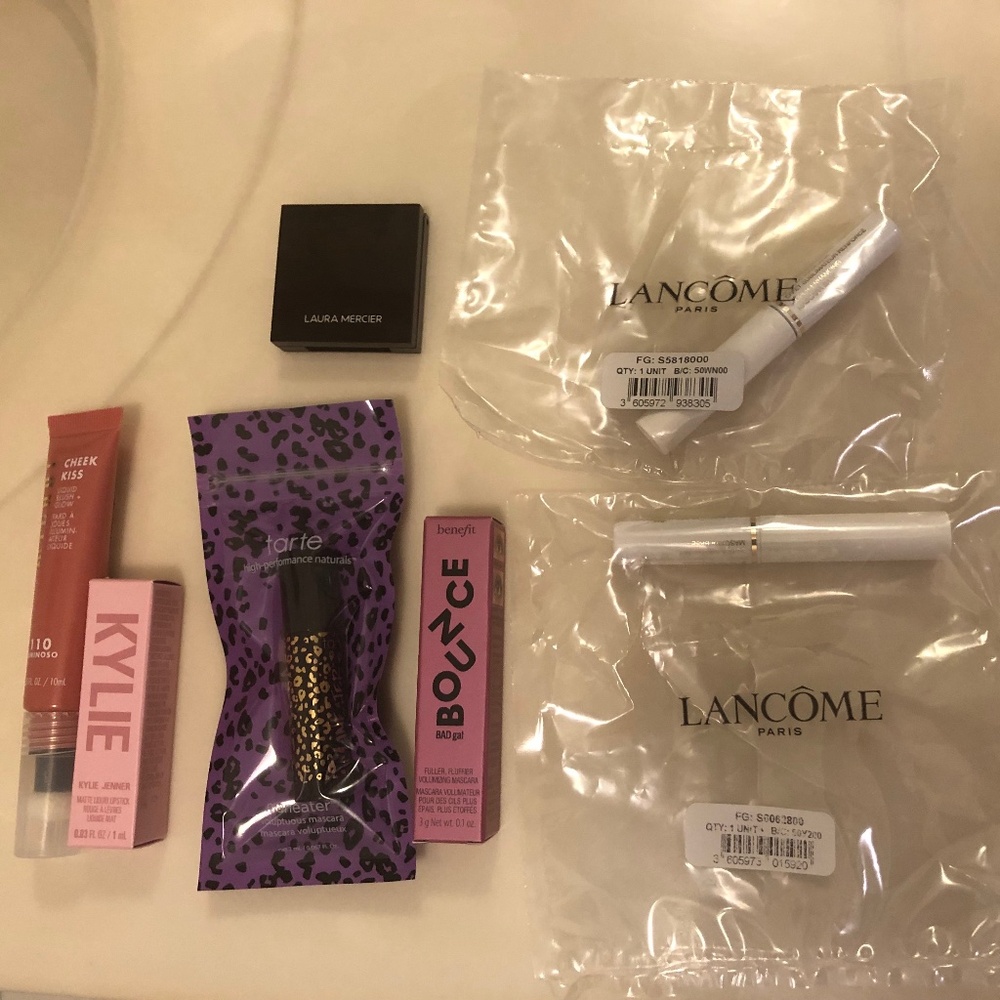 Makeup Assortment (Kylie, Lancome, Tarte, benefit, Laura Mercier & More) All New